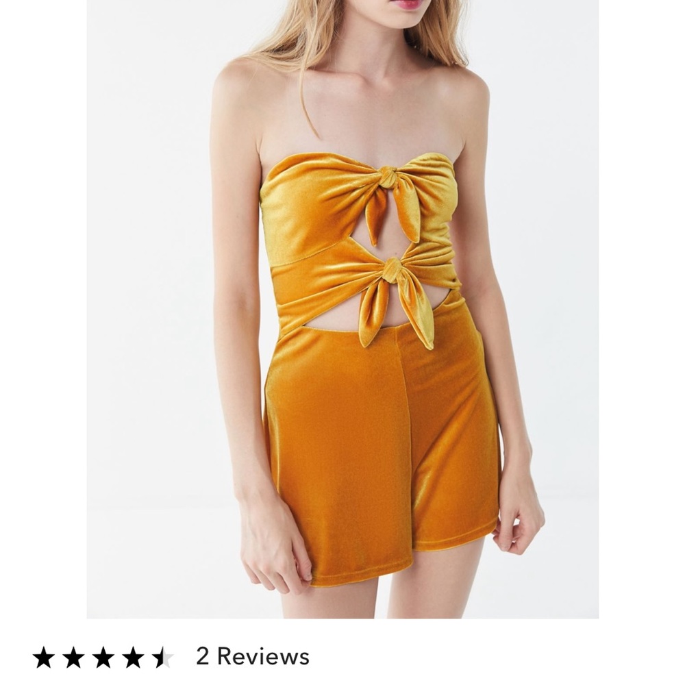 Urban velvet romper